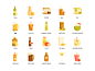 100 Food & Drink Icons | Caramel Series - Icons : When you want to get to know someone, get them to eat with you. You will see from their choices and behavior when they eat what they’re really like. Some people are particularly messy, some don’t finis