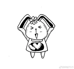 简笔小动物：兔子、小鸡、小猫和奶牛。 作者：@铃铛子520  #简笔画# #手帐# #手绘# @懒人简笔画 @简笔画@手帐简笔画@手绘插画教程 @三年二班文具店 @巨匠本色 ​​​​