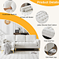 85.83'' Upholstered Sofa Chaise