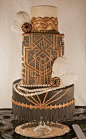 Great Gatsby inspired cake by Leslie Bruckman of Nom Nom Sweeties