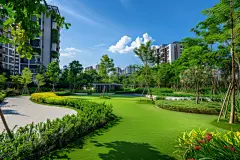 商品房住宅建筑景观绿化