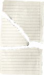 Torn Notepad paper