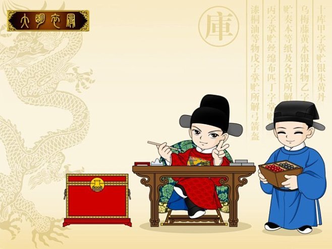 q版大明衣冠图志明代服饰漫画图解续一