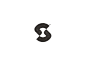 S star emblem letter typeface s type circle logotype monogram symbol logo