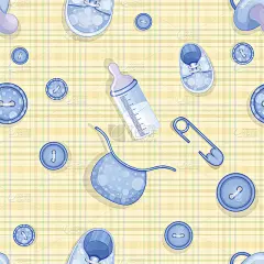 可爱宝宝元素图案