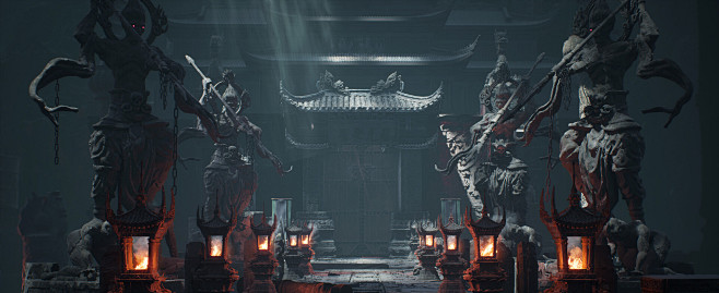 Oriental demon gate
