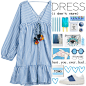 A fashion look from August 2017 featuring stripe dress, valentino shoes and Kenzo. Browse and shop related looks.