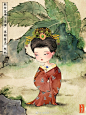 日色欲尽花含烟，月明如素愁不眠。