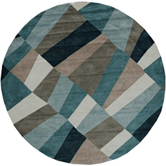 东织地毯采集到圆形地毯