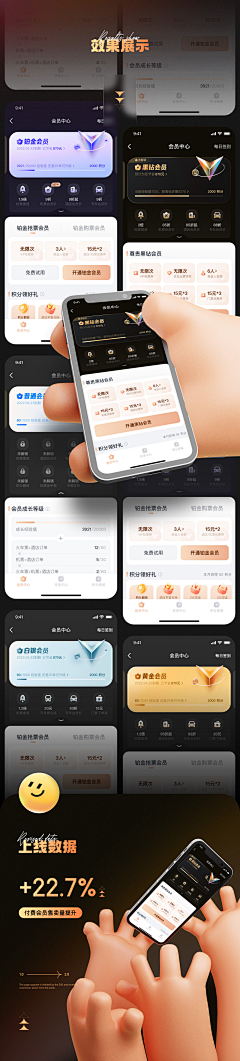 屹星-YX采集到app-会员中心