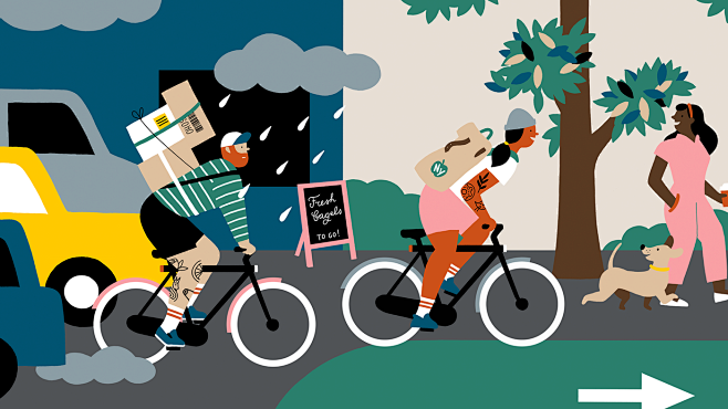 Bike Messengers and ...