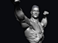 Bodybuilder anatomy and pose study, Santi Monte : Anatomy and pose study