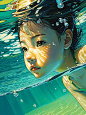 水下少女