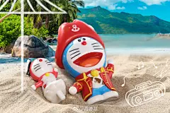 号外！号外！#和哆啦a梦过六一#啦！看它最新大电影造型，帅气又可爱，软萌又炫酷！会唱歌会跳舞！还有粉色小哆啦的少女心八音盒, 超大储蓄罐，妥妥是肯德基史上超萌超壕的儿童节玩具啦！大宝宝小宝宝们，火速进店GET吧！ ​​​​