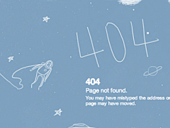 王晕晕cl采集到404页面