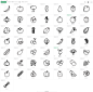 Iconset：smashicons-gastronomy-outline-vol-4图标 - 在Iconfinder上下载50个免费和高级图标