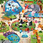 Jack in the book. Discover the City. Children's book