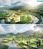 知名设计院滨江河环湖公园景观规划设计投标方案山体公园景观文本-淘宝网