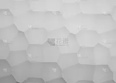 抽象图片面板制成的石膏与几何图案 