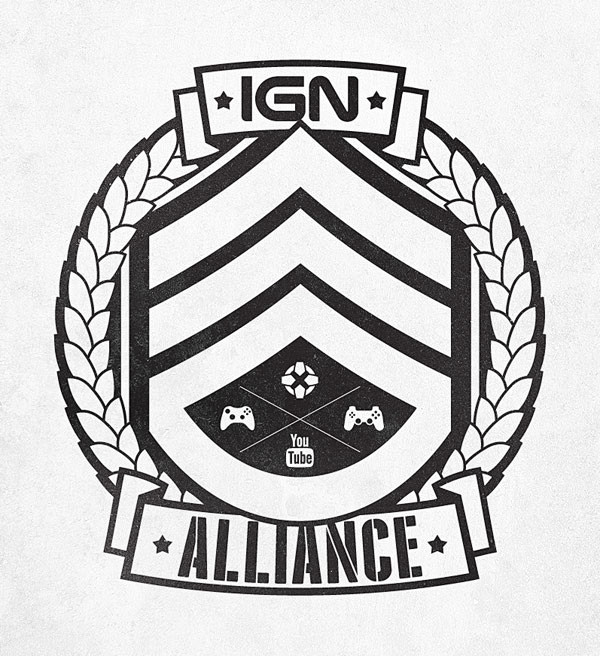 IGN联盟军事风格会徽