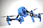 【渲染】航拍黑科技，DJI Inspire1无人机渲染设计~全球最好的设计，尽在普象网（www.pushthink.com）