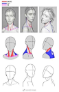 人体头部练习... - @左衽艺术联盟的微博 - 微博