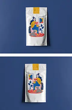 塑封袋密封袋食品包装效果图样机