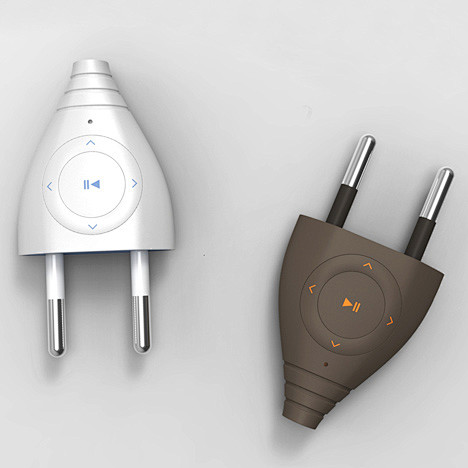 欧美产品设计师Giha-插座音乐播放器耳...
