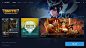 Hi-Rez Studios Launcher : Desktop launcher concept from Hi-Rez Studios.