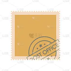 封印,计算机图标,扁平化设计,办公室,贺卡,留白,无人,邮局,绘画插图