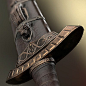 Viking Sword and Scabbard