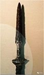 不戒：《从藏族冷兵器看汉藏关系：箭箙与长矛》_矛头 : 从纽约大都会博物馆博物馆收藏的藏族至十五——十七世纪的箭簇实物可以看出因功能不同而外形不同，（图片30-1、2），（纽约大都会博物馆藏品） （一）、藏族双血槽矛：矛头刃面开槽，矛一般长30－40厘米，矛…