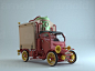 Truck from A Monster in Paris - David Canoville (concept), Juan Carlos Nunez : exercise done for an online course, truck based on David Canoville concept for the movie  A Monster in Paris