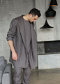 Men's cardigan, elegant and comfy linen coat. . . #menslinencardigan #Linenjacket  #menslinencardigan #menslinenjacket #linenoutfit #elegantcardigan #summercardigan #greycardigan #mensfshion #linencoat #summerfashion #ethicalfashion #giftforhim