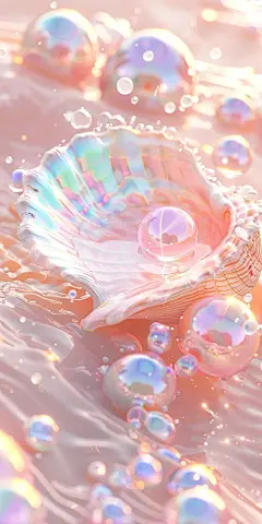 治愈系壁纸  珠光闪闪 #手机壁纸 - 小红书