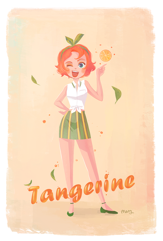 Tangerine : 여름과일 시리즈...