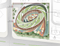 无锡榭丽花园幼儿园 : 这是一个由上海联创建筑设计有限公司（UDG）设计的江苏无锡惠山榭丽花园小区幼儿园项目。该项目是一座三层高的椭圆型螺旋环形建筑，拥有宽敞的室外空间、充足的光线，是理想的学习环境。