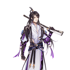 绘画狂采集到人物（古风男）