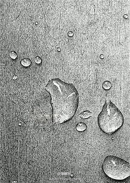 水滴不要让眼睛欺骗了你这其实是一张素描啦