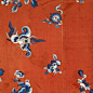 【三蓝绣·刺绣·清朝1636-1912年·中国】
现存：北京服装学院民族服饰博物馆