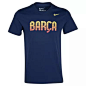 耐克新品!13-14巴萨-巴塞罗那官方正品足球球迷 BARCA T恤!包邮-淘宝网