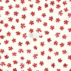 爱花水彩向量