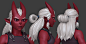 The Tiefing High Poly 2, Ben Hale : Late last year I made a focused effort to finish this character with the free time and energy I have after work. I hope all of this is an improvement. I've changed her horns, reworked a lot of her face, and completely r