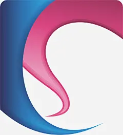 线条花纹_新图网 https://ixintu.com 矢量 手绘 AI 蓝色 红色 立体 花纹 线条 花边