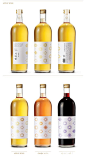 韩国白酒品牌设计&白酒包装盒设计&瓶子包装设计欣赏