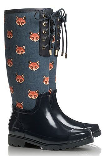 Fox Lace Up Rainboot...