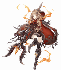 #死亡爱丽丝# #SINoALICE##动图更新# 小红帽/圣骑士 的动图立绘&amp;透明立绘&amp;透明头像 ​​​​