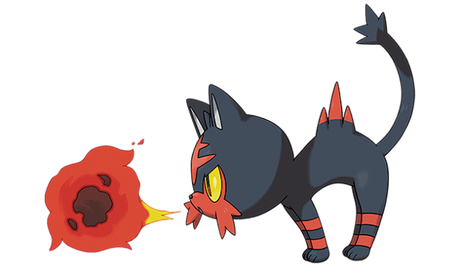 火斑喵精灵宝可梦太阳99月亮精灵宝可梦太阳月亮官方