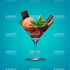 冰淇淋海报背景  - 源文件下载【酷图网】冰淇淋,冷饮,食物,夏日食品,夏季,卡通,甜食,雪糕,冰激淋