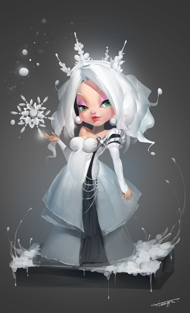 snow girl_火熊网